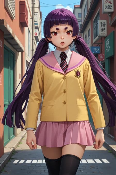 Izumo Kamiki/神木出雲 (Blue Exorcist) SDXL LoRA [Pony Diffusion]