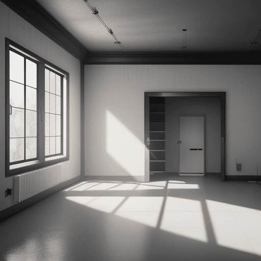 AI generated: 2 floor house . octane render, trending on artstation,t symmetrical artwork. cinematic, hyper realis...