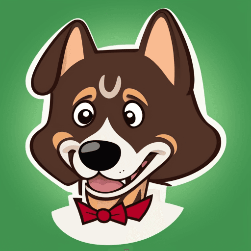 AI generated: perro en caricatura
