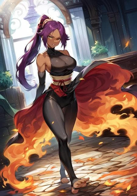 Yoruichi Shihouin (Bleach) [Pony XL] - Image 4