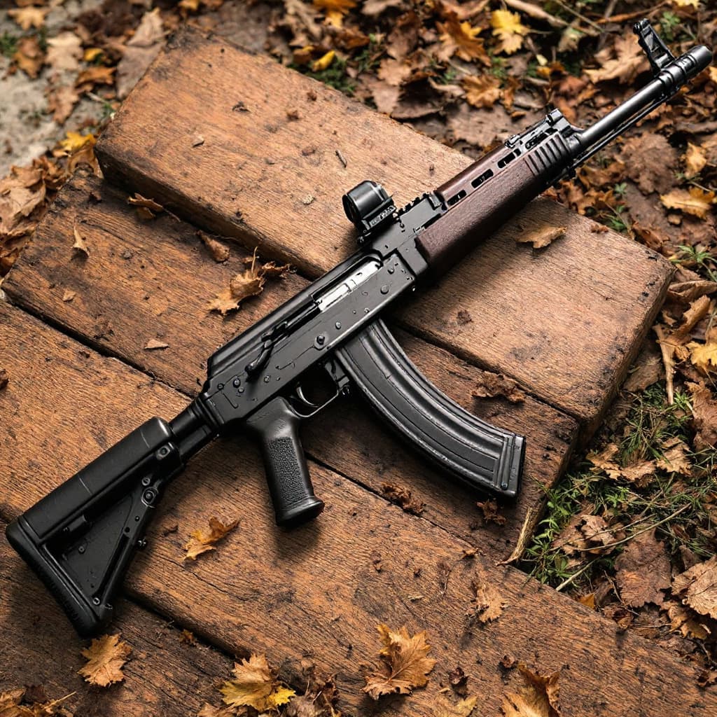 AI generated: ak47
