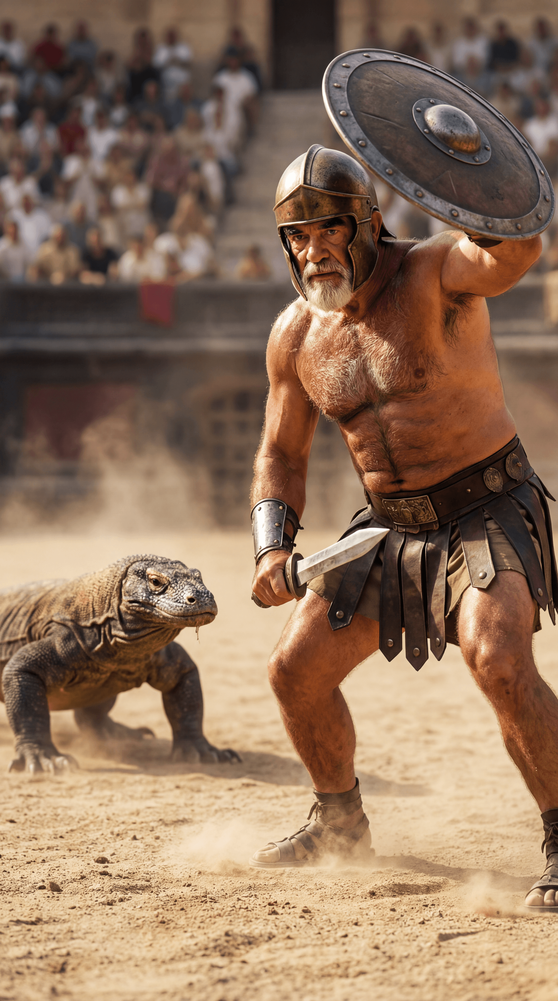 AI generated: ULTRA-REALISTIC CINEMATIC ACTION PHOTOGRAPH (vertical poster 9:16).
Looks like a real professional f...
