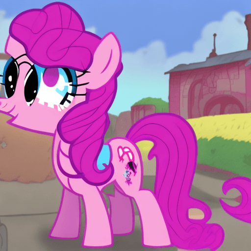 AI generated: pinkie pie establishes an anarchist country