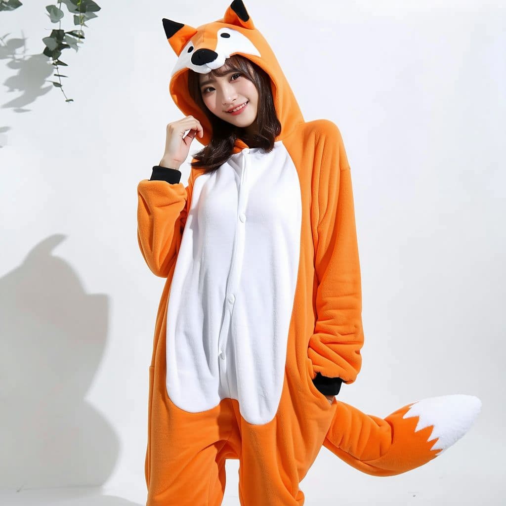 AI generated: in fox onsie
