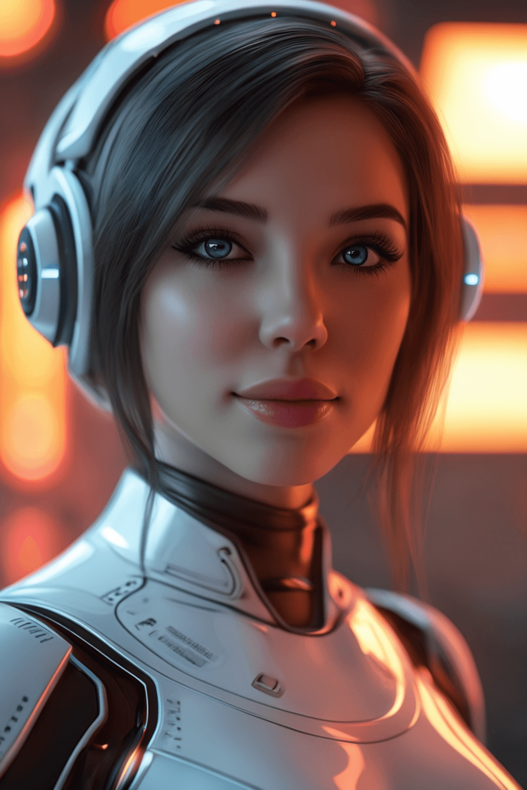 AI generated: A coquette futuristic that monitors the fill level and looks really cute.