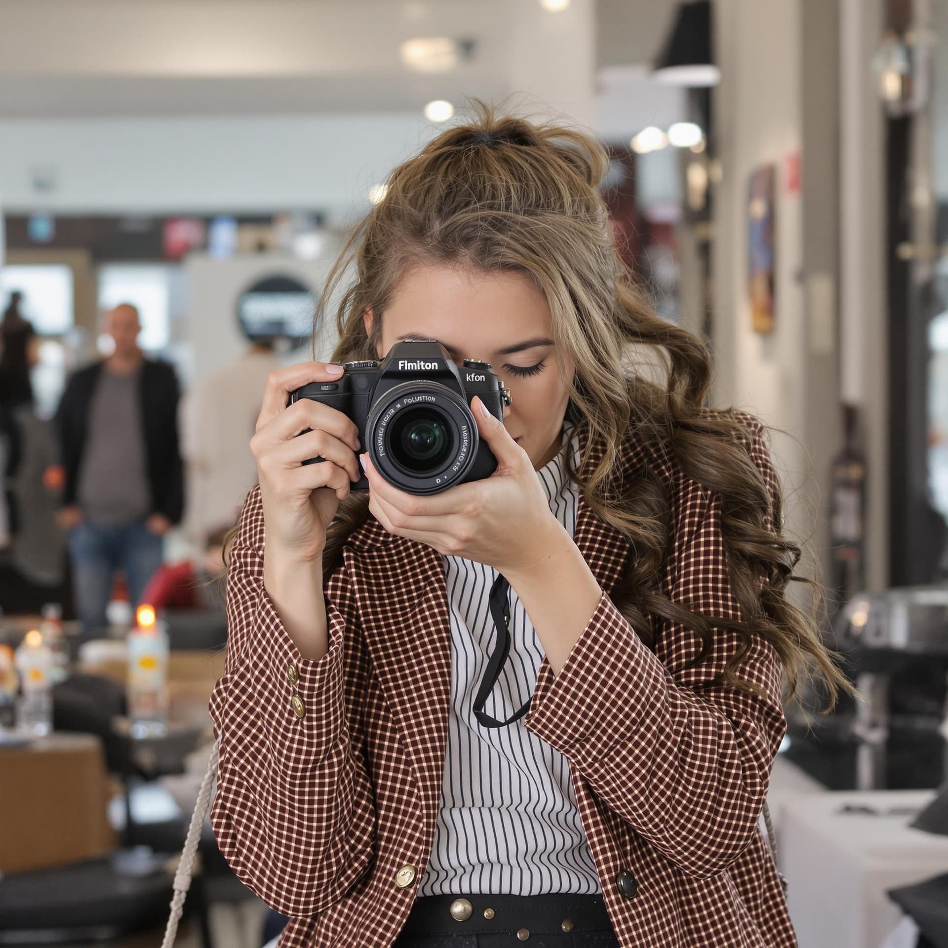 AI generated: Modern Girl photography