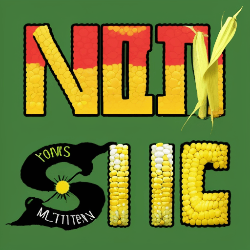 AI generated: Design a vibrant and eye-catching T-shirt graphic that promotes the message 'Corn Lives Matter #CLM....