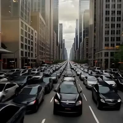 AI generated video: A 15-second fast-paced cinematic vertical 9:16 video centered on a professional female architect, ma...