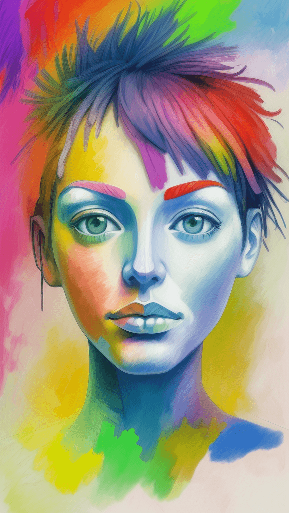 AI generated: realistic conceptual art a fauvism FARC figurative impressionism divisionism technique vibrant impre...