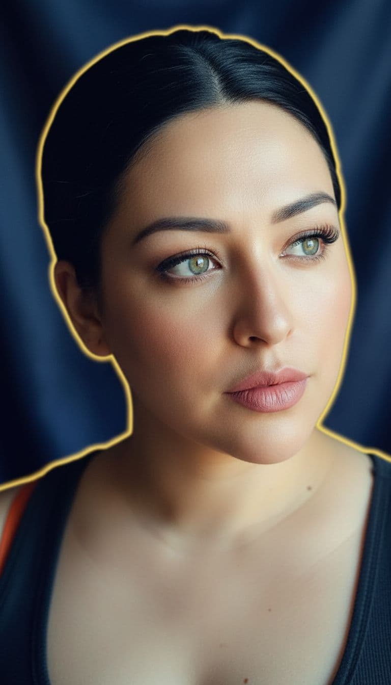 AI generated: Fine art photography, dramatic cinematic style, soft pastel colours, Rembrandt lighting, close-up po...