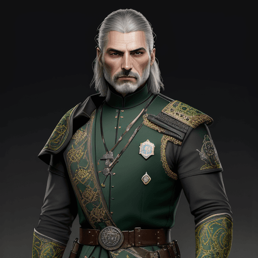AI generated: cara de hombre ancestral con pelo corto y rizado de color castaño oscuro y con ojos de color verde, ...