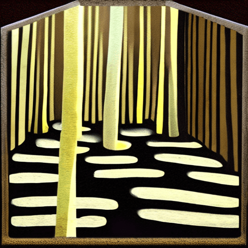 AI generated: (masterpiece) a boy get lost in the tall Labyrinth Garden, tall wall, in the style and palette by Jo...