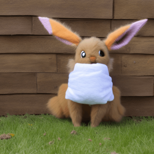 AI generated: Eevee diaper
