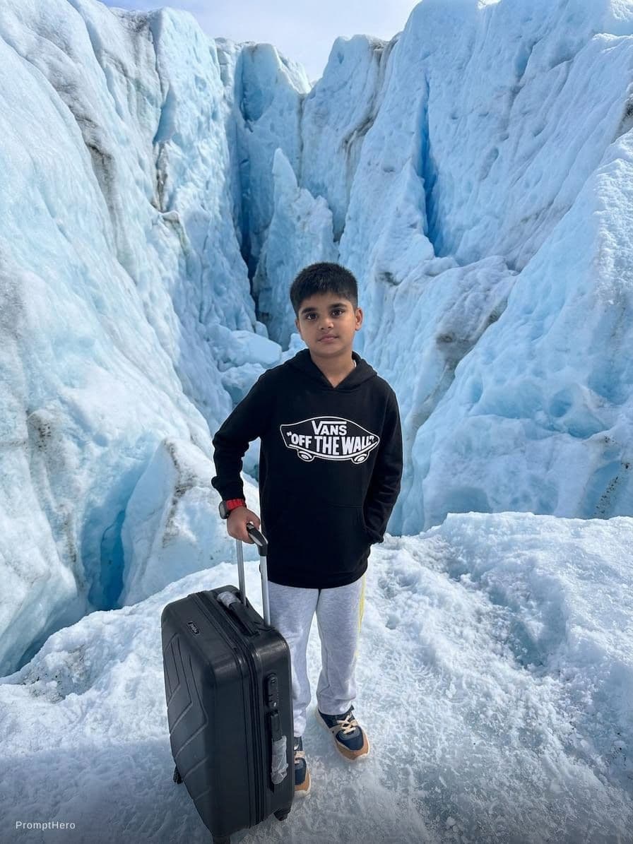 Hero prompt: Glaciers 