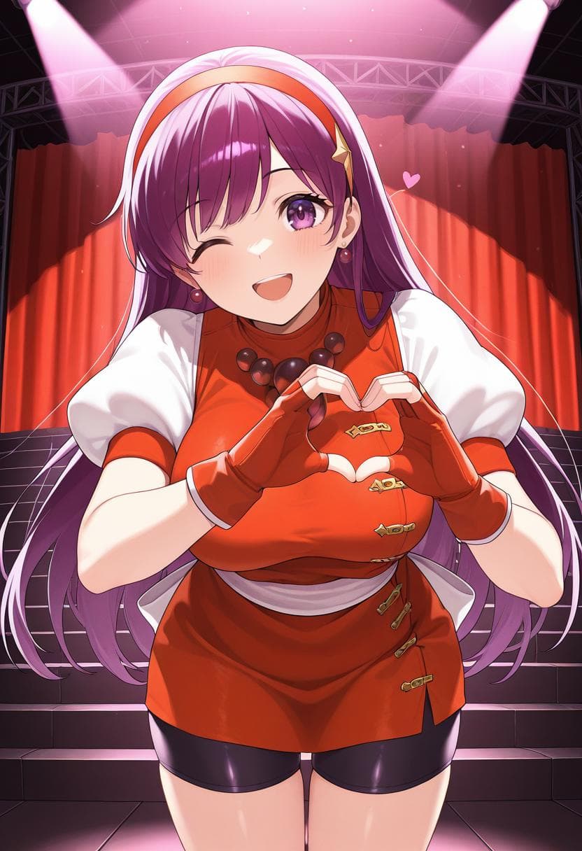 Athena Asamiya -The King of Fighters l IllustriousXL (2 Outfits)