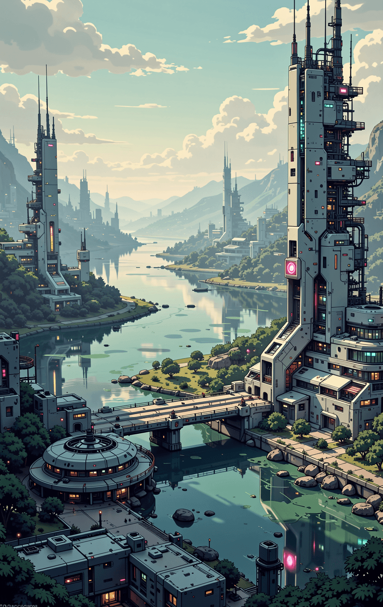 Neurocore Anime Cyberpunk by ChronoKnight - [FLUX KLEIN 9B , FLUX & IL]