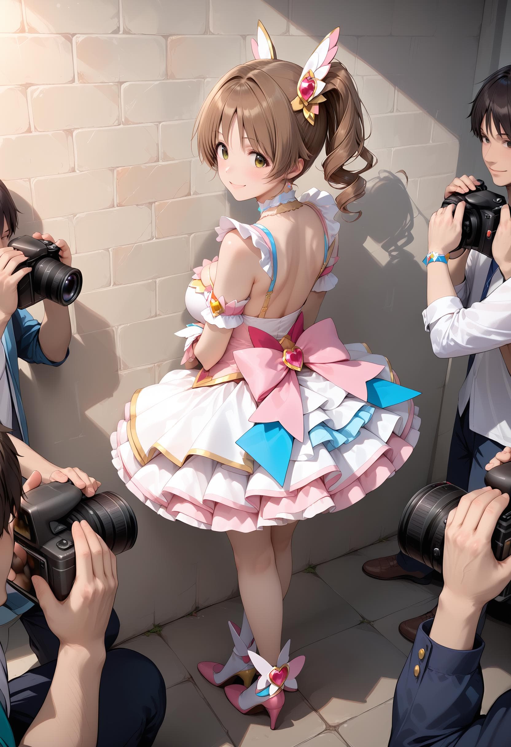 cosplay photoshoot (illustrious, pony)