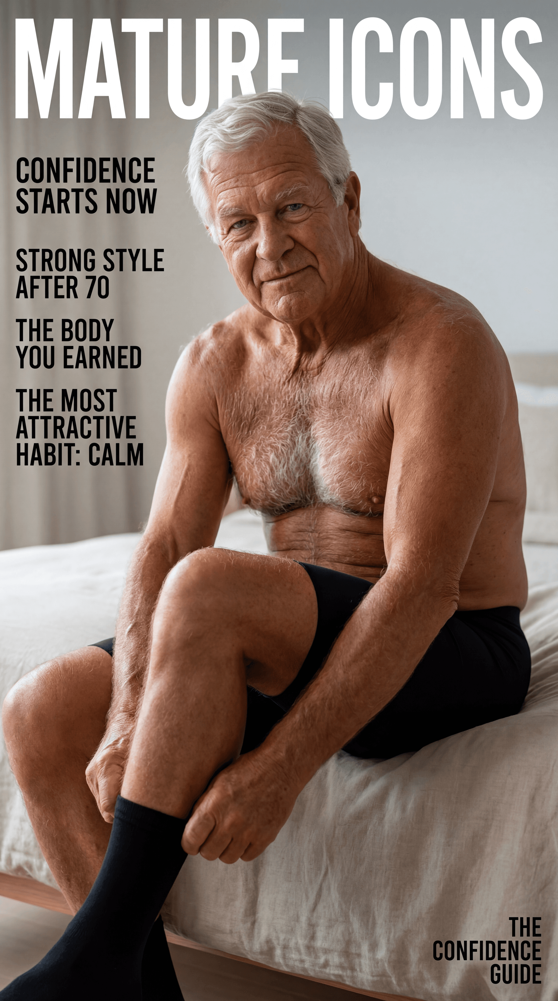 AI generated: FASHION MAGAZINE COVER. NOT CGI. NOT LIFESTYLE.
Ultra-realistic high-end editorial photography with ...