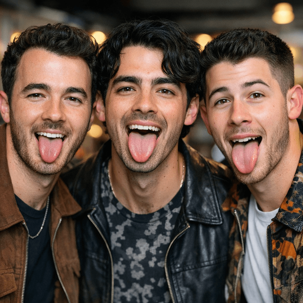 AI generated: tongues out