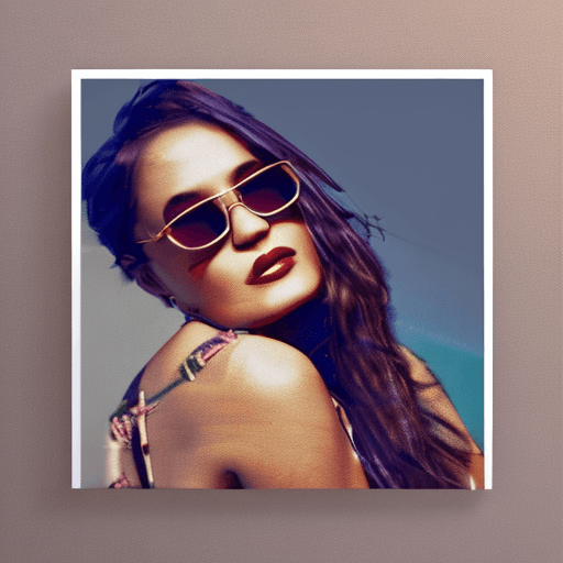 AI generated:     visually captivating album cover design high quality, relax — style raw