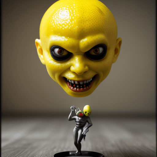AI generated: lemon demon