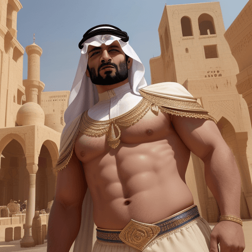AI generated: a big araber
