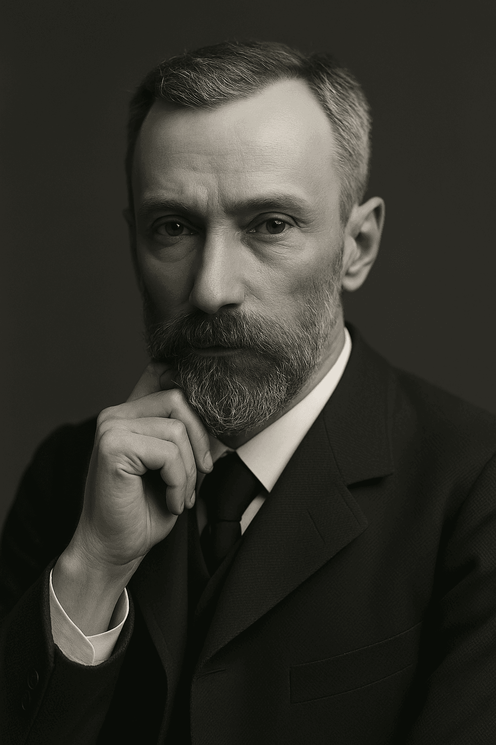 AI generated: Image Type: Digital photograph, formal studio portrait.

Overall Photographic Style: Photorealisti...