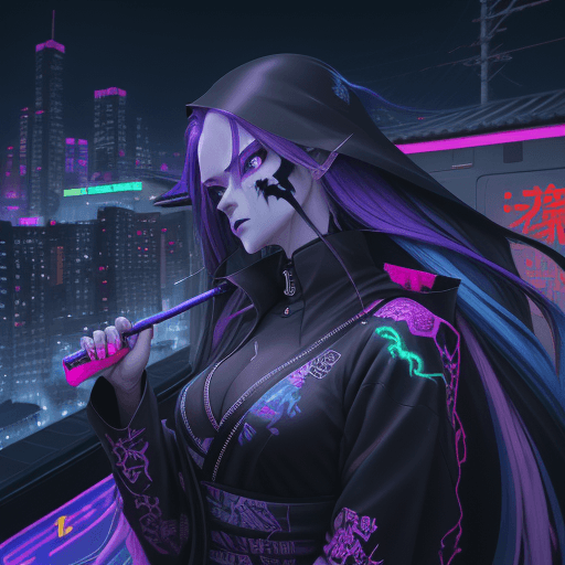 AI generated: The word "IDEOGRAM 2.0" is neon lit on the roof below the painted artwork, A cinematic, award-winnin...