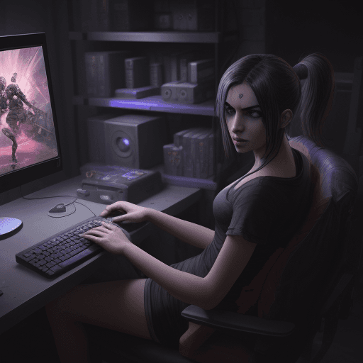 AI generated: heroin in pc game



