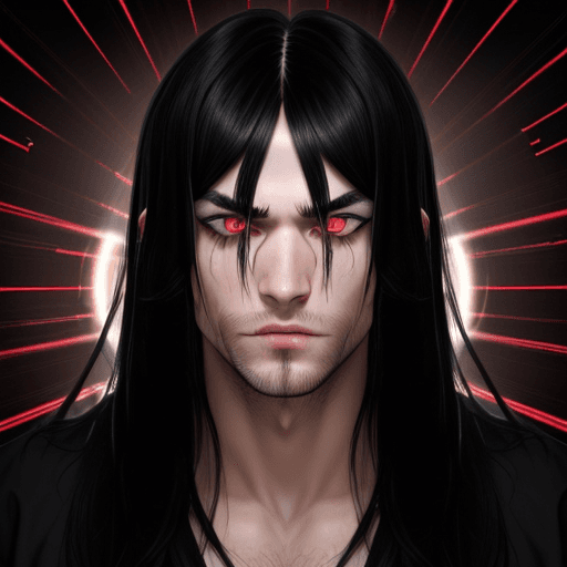 AI generated: Hot, male, mind control, hypnosis, brainwash, brainwashing, brainwashed, ahegao, 1boy, black_eyes, r...