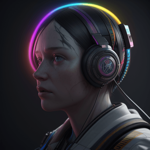 AI generated: Colorful image representation of an over-active human mind. cinematic, hyper realism, high detail, o...