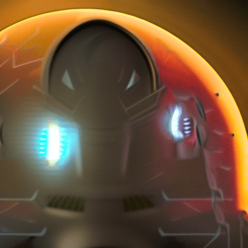 AI generated: hyperrealistic and intricate detail portrait of pilot with futuristic full face covered helmet| sitt...