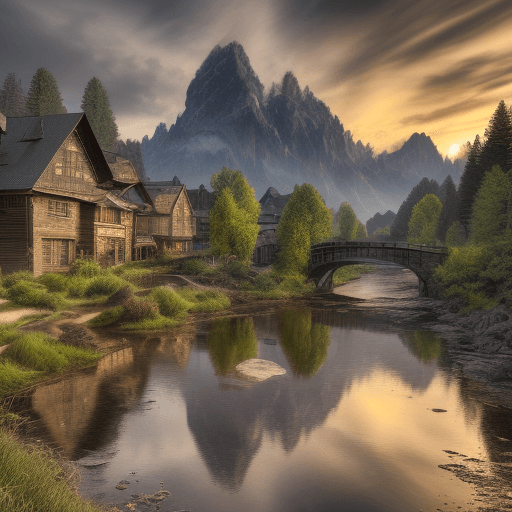 AI generated: HDR photography that combines a wallet with realistic landscapes, , with intricate details, high dyn...