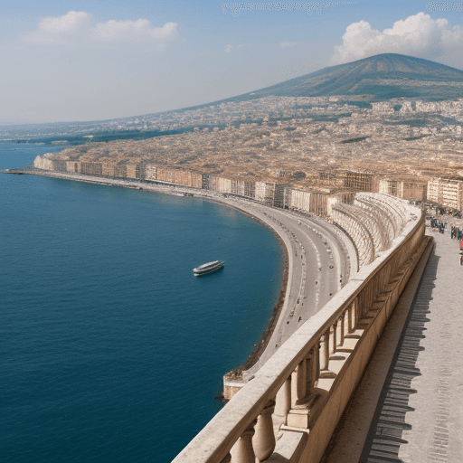 AI generated: Naples, italy 