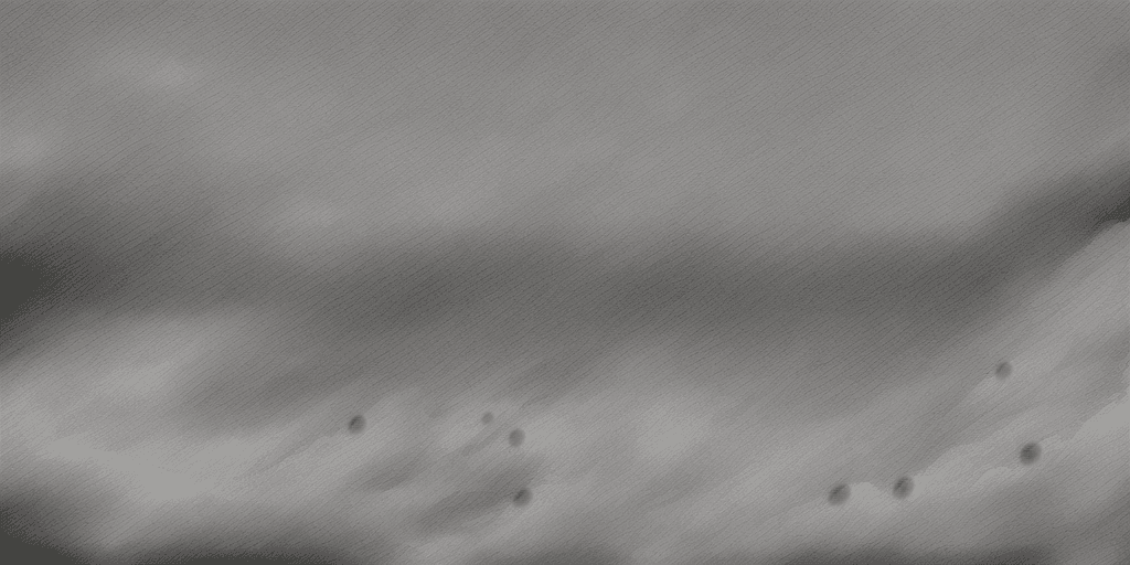 AI generated: pattern of simple stormy clouds with texture in greyscale