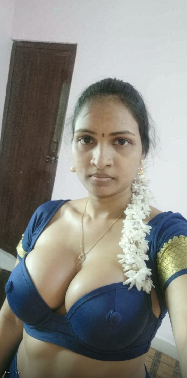 AI generated: More revealing shows cleavage in bikini set