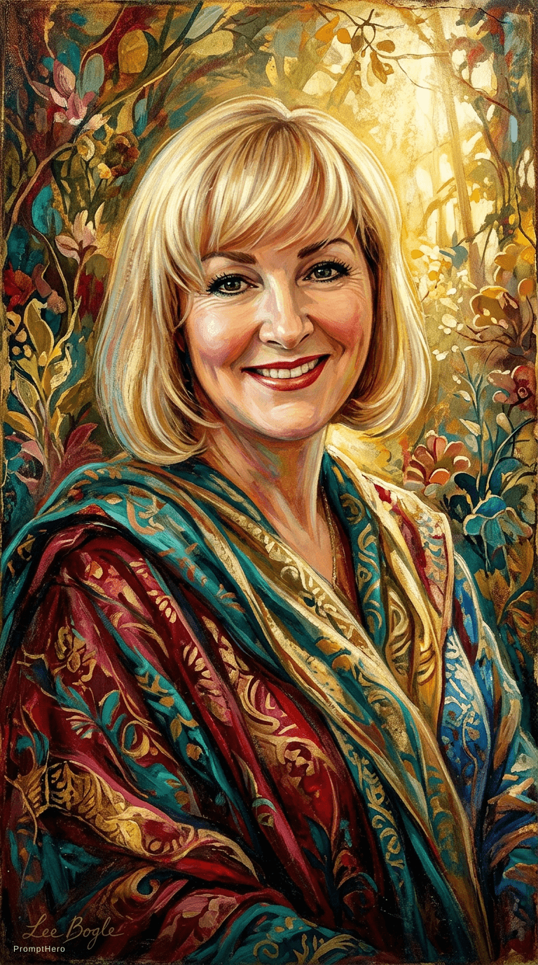 AI generated: Portrait, Vivid, Style by Lee Bogle