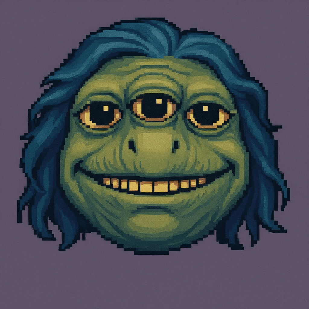AI generated: can you make this character in a retro videogame supernintendo style