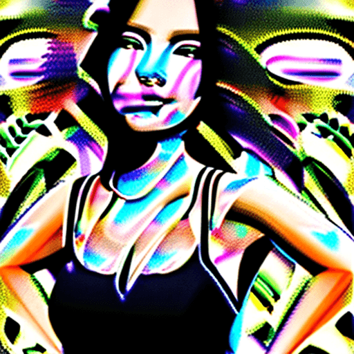 AI generated: (best quality, masterpiece, perfect face, beautiful and aesthetic:1.2, colorful, dynamic angle, high...