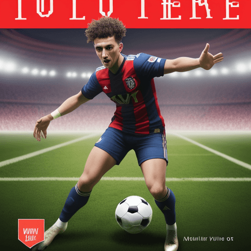 AI generated: Create me a cover for my book about football