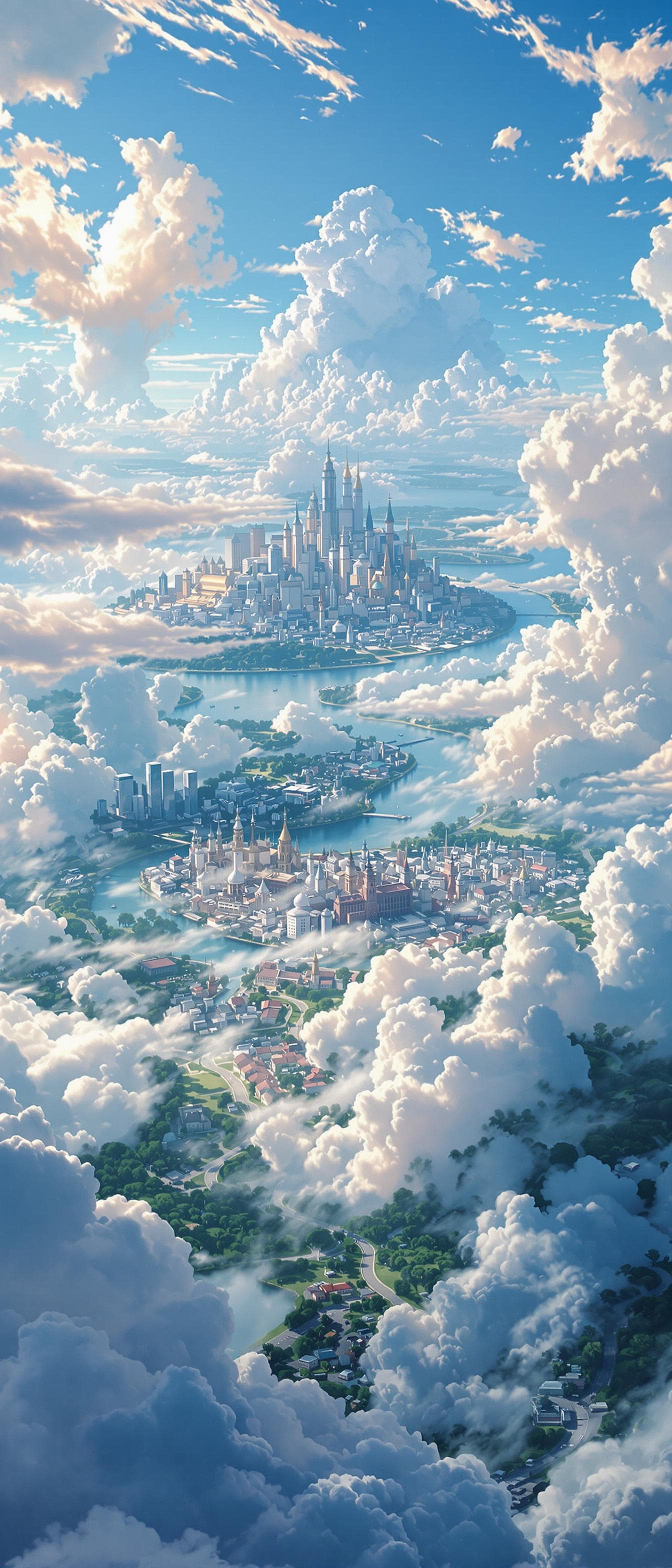 AI generated: heaven, goldeen city in distance,
Hyperrealistic. HDR .8k . Hyper details. 