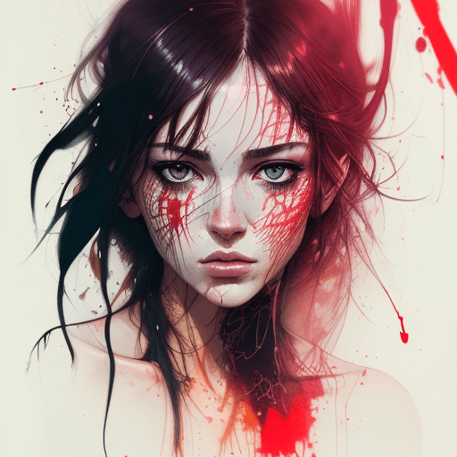 AI generated:  Unbelievably realistic portrait photograph of a seductive muse, with impeccable clarity, fine textu...