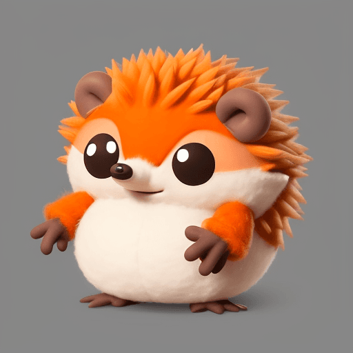 AI generated: "Kroshizhik" is a cute and unique character that combines the features of Krosh and Hedgehog from th...