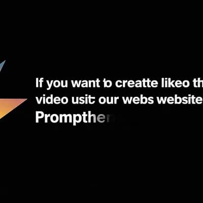 AI generated video: add with zoom in: If you want to create videos like this, visit our website Prompthero.com