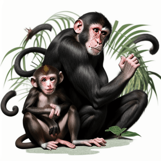 AI generated: Monkeys
