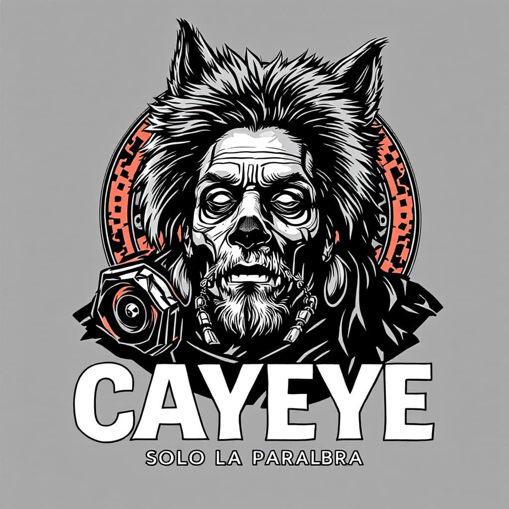 AI generated: logo CAYEYE solo la palabra