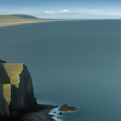 AI generated: 2 wales clear sea