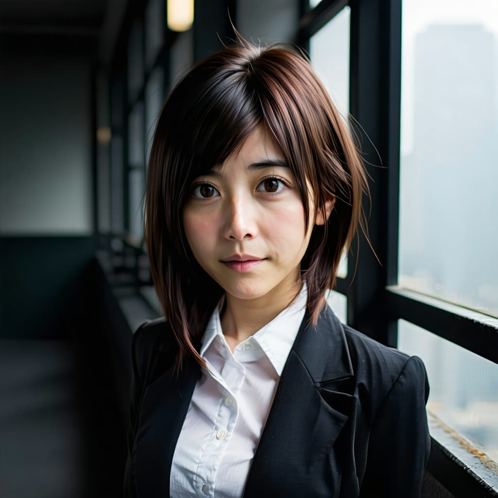 AI generated: generate a hyper realistic cinematic photographic image of Kyoko Hori (Horimiya) — why her personali...