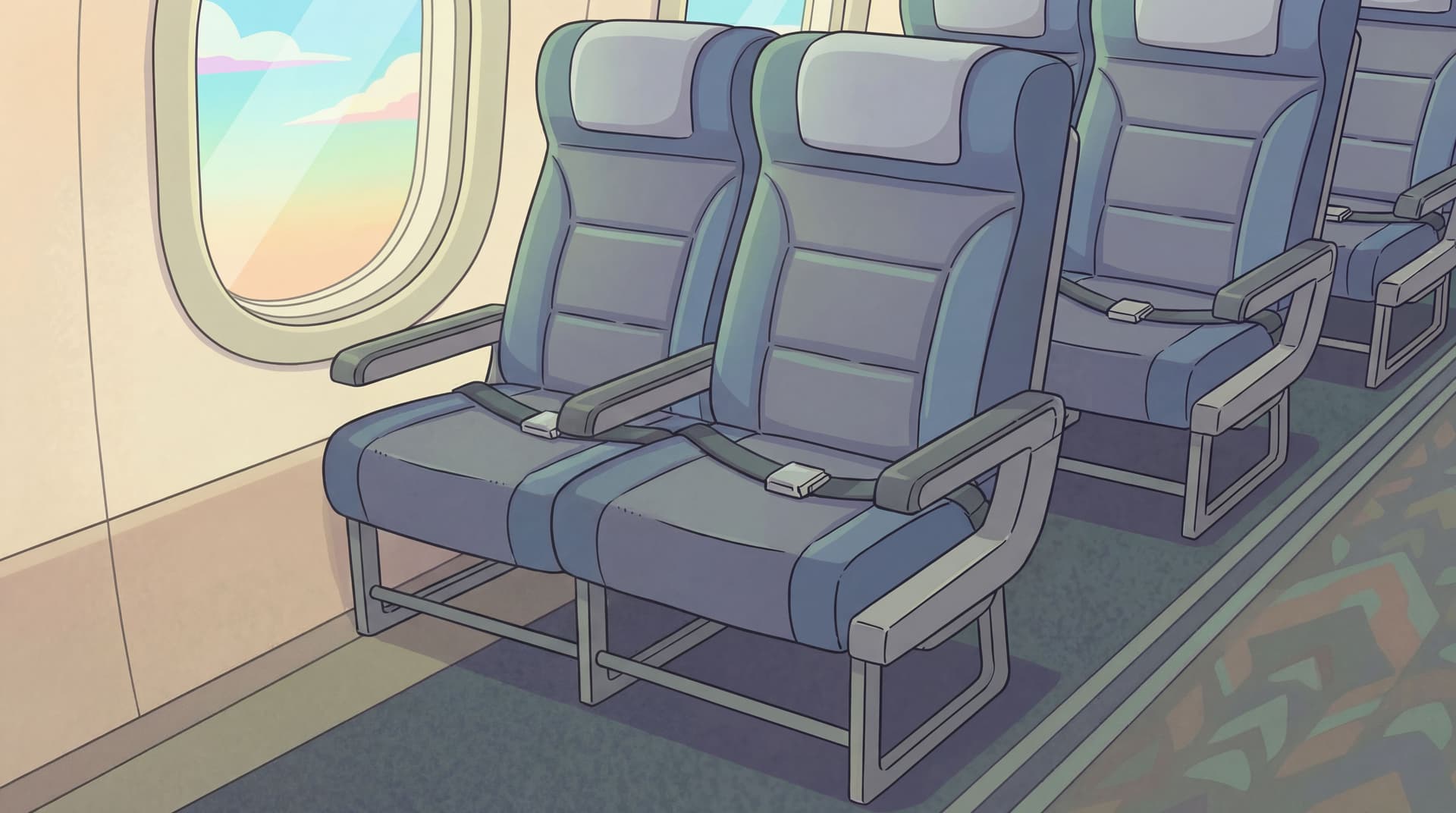 AI generated: add another seat for each row. clone it.