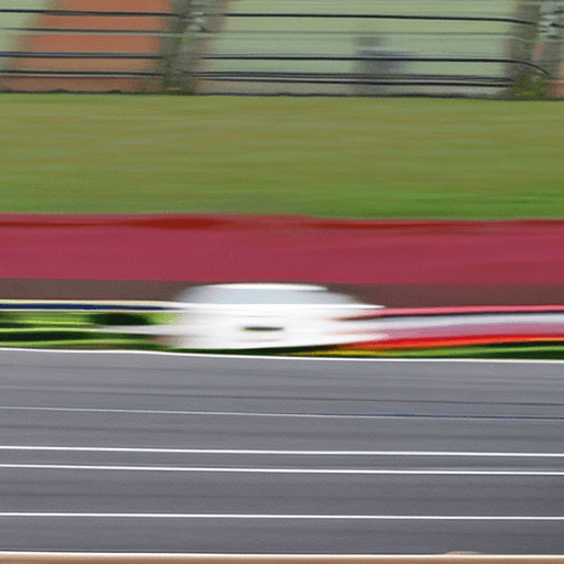 AI generated: car on race track
